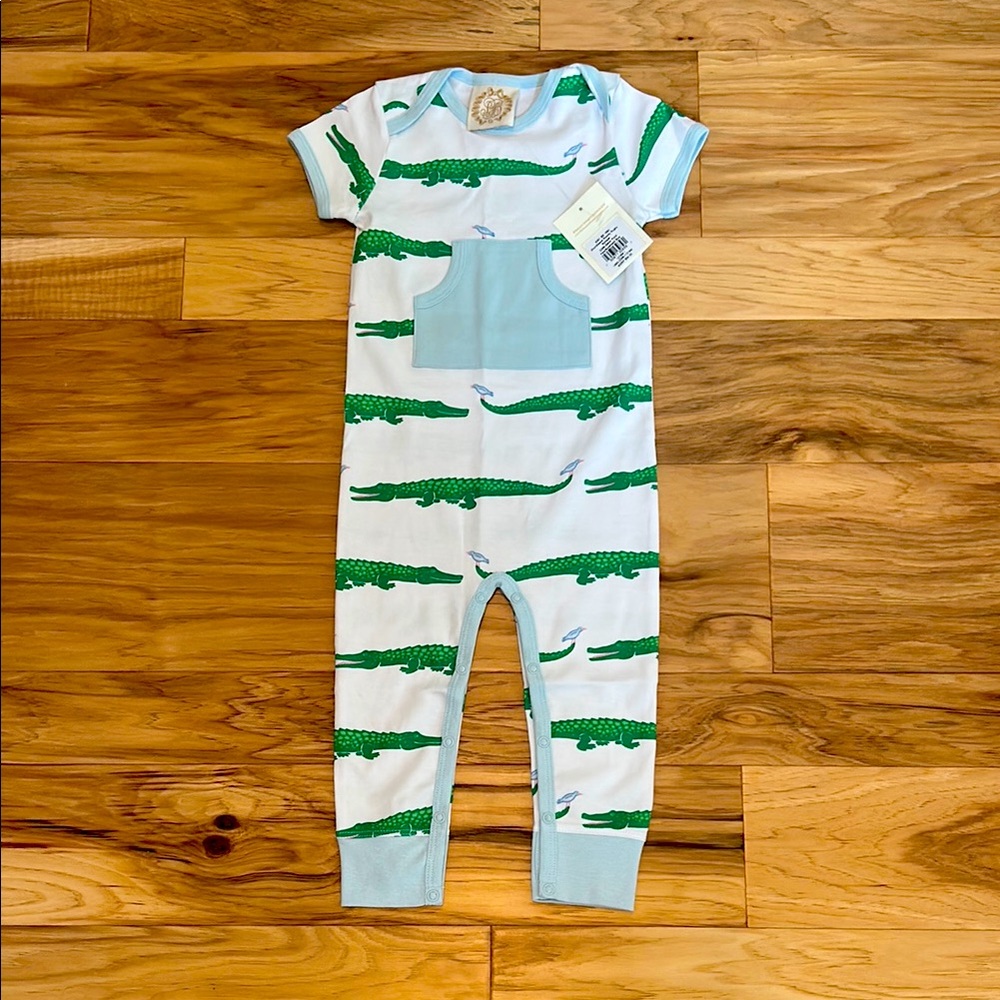 Beaufort Bonnet Alligator Print One Piece